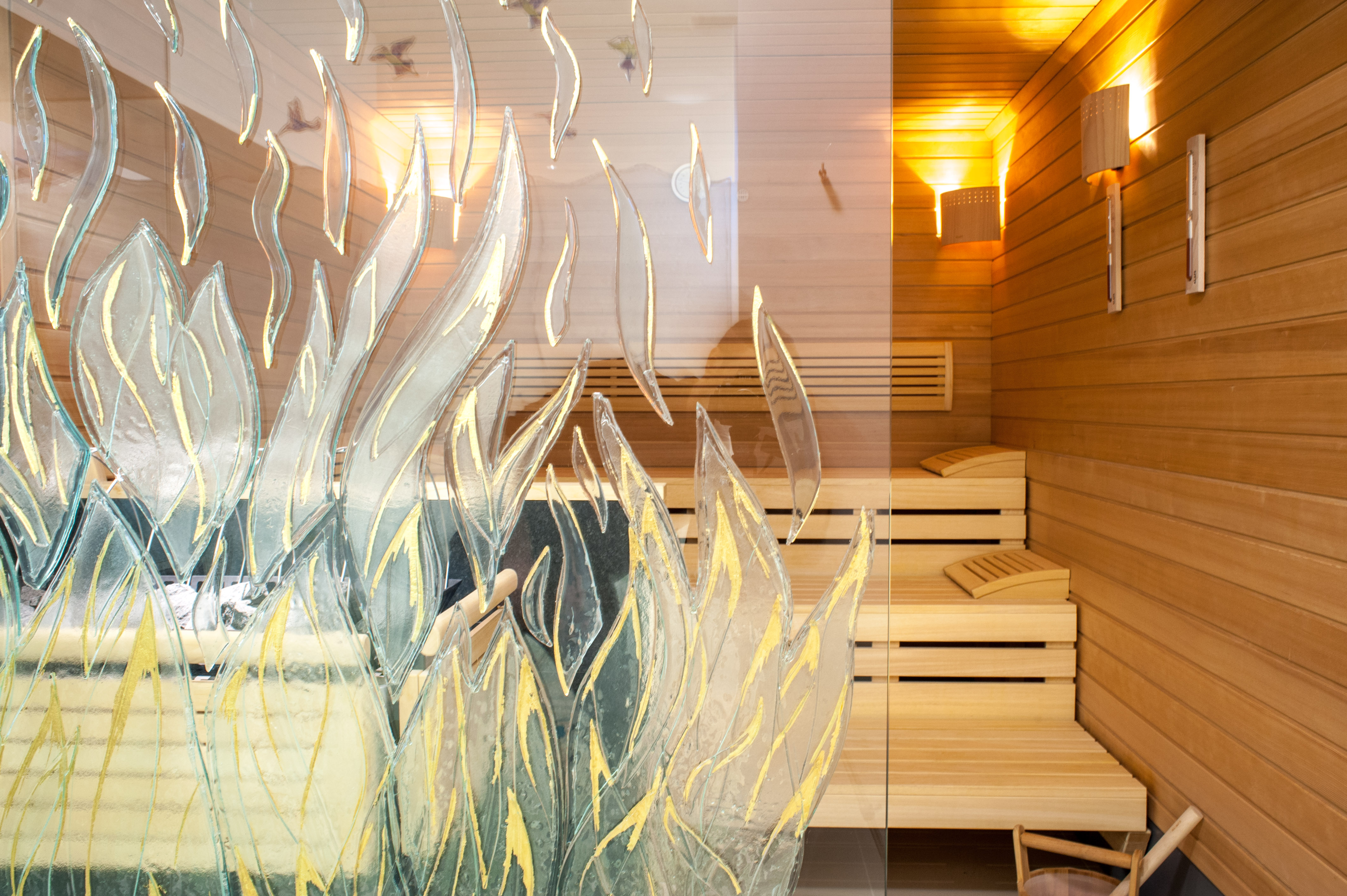 Der Wellnessbereich im Schloss Thalheim Wellnessbereich im Schloss Thalheim