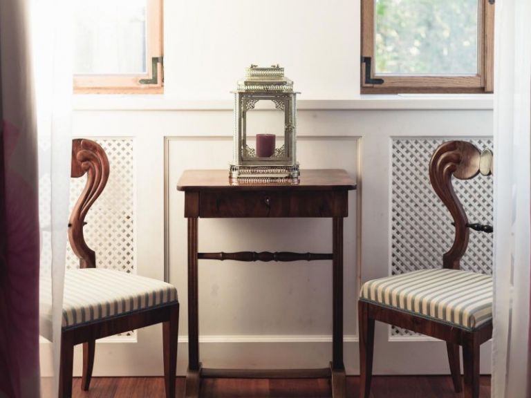 Chairs and a baroque style table